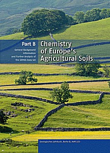 Cover image of: Chemische Zusammensetzung der
landwirtschaftlichen Böden Europas. Teil B: Allgemeine Hintergrundinformationen
und weiterführende Auswertungen der GEMAS-Daten